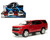 Maisto 1:26 2021 Chevrolet Tahoe Red, White Special Edition Dispaly Tray Set Of 4- Diecast