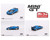 Mini Gt 1:64 Bugatti Centodieci Blu Bugatti Lhd Mijo Exclusives- Diecast
