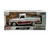 Motormax 1:24 1966 Chevrolet C10 Fleetside Pickup Silver With Burgundy/red/orange American Classics Mmaxx Design- Diecast