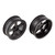 Team Associated - DR10 Drag Front Wheels, black - 71079