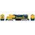 Athearn - HO GEN GP39-2 PH I Locomotive w/DCC & SOUND, ATSF #3621 - G-1979