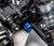 J Concepts - RC10B7 Aluminum C Mount, Blue, Fits RC10B7 / RC10B7D - 51981