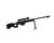 GoatGuns - 1/4 Scale Die Cast Sniper Rifle Model, Black - SR-BLACK GoatGuns - 1/4 Scale Die Cast Sniper Rifle Model, Black - SR-BLACK