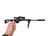 GoatGuns - 1/4 Scale Die Cast Barrett MRAD MK22 Model, Black - MK22-BLACK