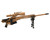 GoatGuns - 1/4 Scale Die Cast Barrett MK22 Model, Tan - MK22-TAN