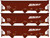 Accurail - HO ACF 3Bay CV Hopper BNSF 3 Car Set - 8177