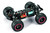 BlackZon - Slyder MT Turbo 1/16 4WD 2S Brushless Monster Truck - Red - 540211