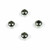 TEKNO RC - Pivot Balls (6.8mm, no flng, sway bar, shck ends, steel, 4pcs, EB48) - 5049
