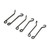 Losi - Lean Bar Spring Set, 2.3, 2.5, 2.7mm: PM-MX/SM - -2287