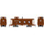 Athearn - HO ATH 3-Window Wood Caboose, UP #2299 - -2591