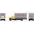 Athearn - HO ATH Ford F-850 Box Van, UP - -2889 Athearn - HO ATH Ford F-850 Box Van, UP - -2889