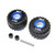 Losi - BKT 2.6" MT Tire, Med, Premount, Blue (2):LMT 2.0 - -1819