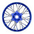 Pro-line Racing - Pro-Spec Aluminum V2 Bead Rear Wheel Blue/Blue (1): Losi Promoto-SM - 284800T1
