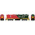 Athearn - HO GEN GP49 Locomotive, Legendary Liveries NDEM #7909 - G-2425