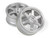 HPI Racing - TE37 Wheel 26mm Matte Chrome (0mm Offset) - 160751