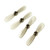 Rage RC - Propeller Set (4) Gray; AeroBoard - 4574