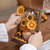 Robotime - Golden Sunflower Wall Art 3D Wooden Puzzle - TH002