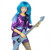 The Loyal Subjects - Jem And The Holograms Dolls - 12" Aja Leith Fashion Doll - 3 Pack