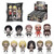Monogram - 3D Foam Collectible Bag Clips - Attack On Titan - S03 - 24pc Blind Bag Display - 24 Pack