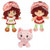 The Loyal Subjects - Strawberry Shortcake Plush - 8" Classic Plush Assortment - 6 Pack