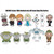 Monogram - 3D Foam Collectible Bag Clips - Disney - Frozen 10th Anniversary - 24pc Blind Bag Display - 24 Pack