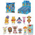 Monogram - 3D Foam Collectible Bag Clips - Disney - Winnie The Pooh - S65 - 24pc Blind Bag Display - 24 Pack