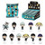 Monogram - 3D Foam Collectible Bag Clips - Kaiju No.8 - S02 - 24pc Blind Bag Display - 24 Pack