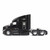 Racemasters - 1:50 Kenworth T680 76in High Roof Sleeper Cab Tandem Tractor (Black Version) - 71131