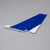 E-flite - Vertical Stabilizer: Airbus A320neo 1.5m Airliner 64mm EDF Jet - 2542