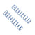 Axial - AX31315 Spring 14X70MM 1.43lbs Purple (2) Blue - C1291