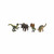 Woodland Scenics - HO Dinosaurs Figures ? 4 PK - A2869