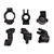 Team Associated - SR7 Caster Blocks, Steering Blocks, and Rear Hubs Set - 26000