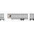 Athearn - HO ATH 40' Drop Sill Trailer, UPSZ w/Shield #708747 - -3294