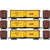 Athearn - HO ATH 40' Steel Refrigerator Car, ARLX #89/400/777 (3) - -3343