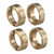 Hot Racing - 3.3g Brass Wheel Weights - SCX30 - SXTY155H