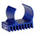 Hot Racing - Blue 9 Fin 030 Motor Heat Sink, SCX 24 30 - SXTY030H06