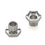 Kyosho - Ball Diff. Wheel Bolt (Silver/ - EFW007S-05