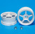 Tamiya - RC One-Piece Spoke Wheels, 1/10 (1 Pair) - 53232