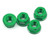 Whitz Racing Products - M4 Flanged Wheel Nut (Green) - -NUT-GRN