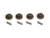 BlackZon - Internal Diff Gear and pins (4pcs) - 540479