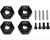 Hot Racing - Aluminum 12mm Wheel Hex, Losi 2WD - TTSP1001