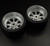 Scale Reflex - Pana 8-Spoke Style 1/10 Silver Rims, 6mm Offset - HG20416