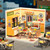 Robotime - Night Out Food Stall, DIY Miniature House - DW022