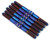 Whitz Racing Products - Losi 22s Sprint Car HyperMax Ti Turnbuckles (Blue) - -TLR22S-HM4