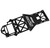 Corally - Chassis - 7075 Aluminum - 2.0mm - Black - 1 pc - 00105-001