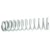 Polaris 0453769-133 Bright White Rear Suspension Spring 2007-2022 Phoenix 200