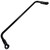 Polaris 1016353-067 Rear Suspension Stabilizer Bar OEM 2009-2012 Ranger 500 700 800 4X4