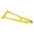 Polaris 1018212-634 OEM Yellow Front Right Hand Lower Control Arm 2014 RZR S 800
