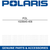Polaris 1025645-458 Left Hand Bolster Black RZR 200 2021-2024