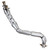 Polaris 1262974 ASM-EXHAUST PIPE TWIN Sportsman 1000 XP 1263072